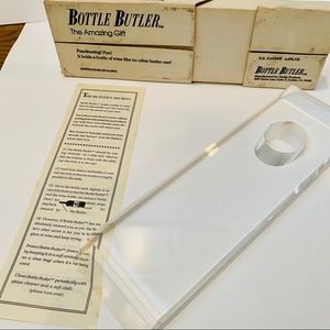 Vintage Bottle Butler - Wine Bottle Balancer- FUN